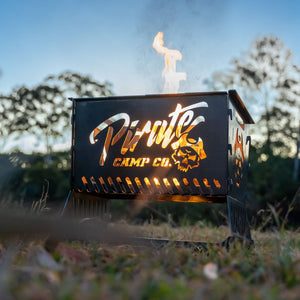 The Ultimate Collapsible BBQ Fire Pit