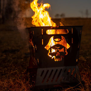 The Ultimate Collapsible BBQ Fire Pit