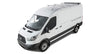 Ford Transit (2014-2022) 2dr Van LWB (MHeavy Duty RLTP Black 1 Bar Roof Rack JA6331 Rhino Rack