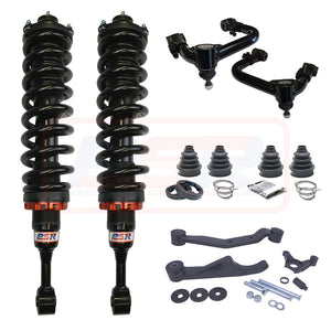 Toyota Hilux (2015-2024) N80 PSR TTG Front 3" Lift Kit (Adjustable Struts, diff drop, control arms)