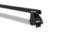 Holden Rodeo (2003-2008) RA 4dr Ute Crew Cab Heavy Duty 2500 Black 2 Bar Roof Rack JA0184 Rhino Rack