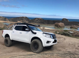 Nissan Navara (2021-2022) NP300 D23 Series 5 4" Stainless Steel Snorkel Meredith Metal Works