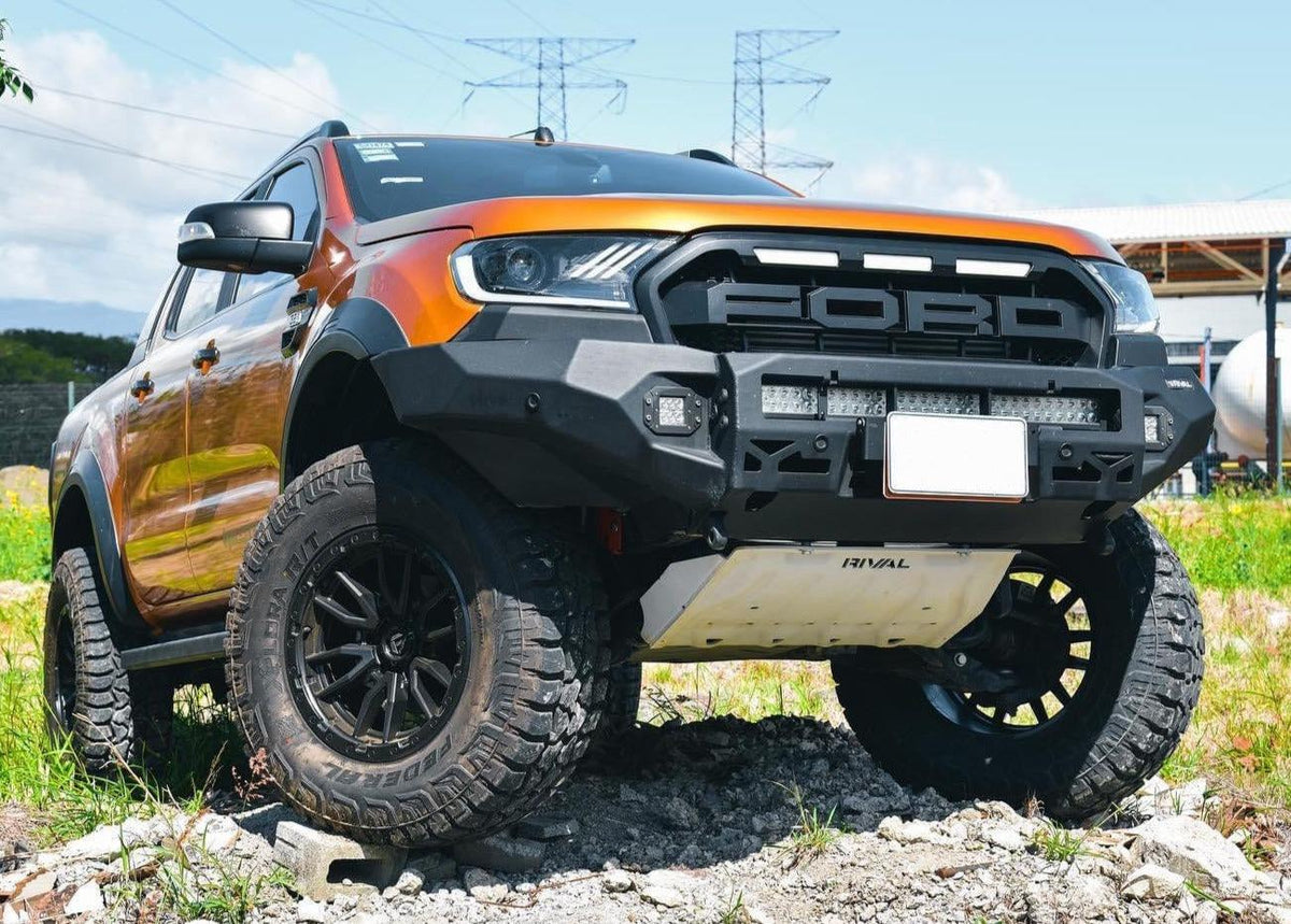 Ford Ran Front View Ford Ranger (2012-2022) Aluminium Front Bumper Ford Ran | PPD Performance