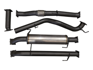 Isuzu MU-X (2016-2021) 3L 4cyl Common Rail Turbo Diesel Muffler (DPF Back) Exhaust System - Outlaw 4x4 -