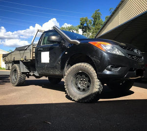 Mazda BT-50 (2011-2020) UP/UR 4" Stainless Steel Snorkel Meredith Metal Works