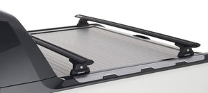 RHINO-RACK - VORTEX RLT600 BLACK 2 BAR TUB RACK - Ford Ranger Wildtrak (06/2012+) PX PXII PXIII - JA6218