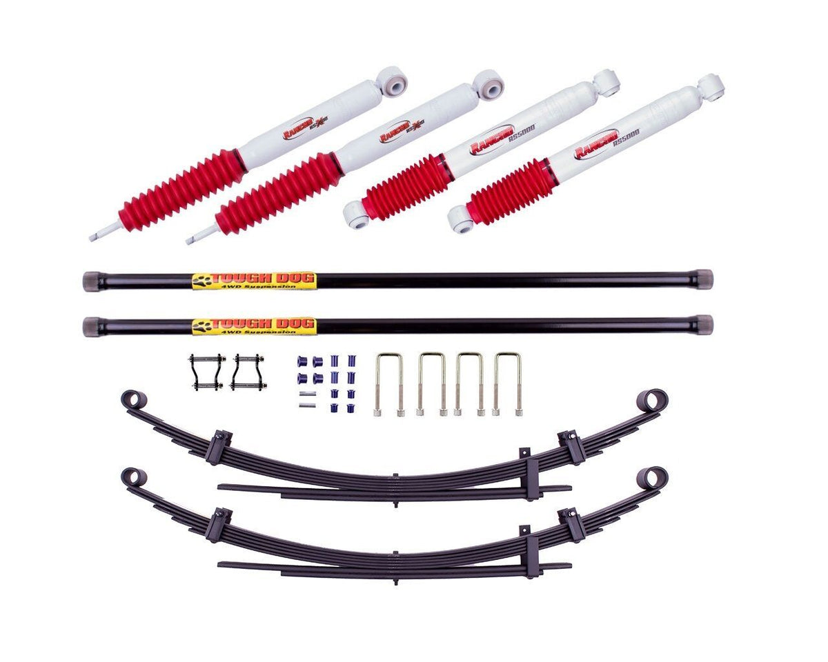Holden Rodeo (2003-2007) RA RA7 50mm suspension lift kit - Rancho RS90 ...
