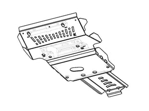 Toyota Prado (2009-2020) 150 Series Kaon Bash Plate Front, Sump and Transmission Guards Kakadu VX V6 KS0152