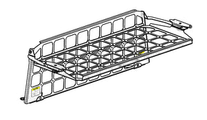 Toyota Landcruiser 200 Series (2007-2021) Kaon Light Cargo & Pet Barrier and Barrier Shelf SKU: (KS0731 + KS0716)