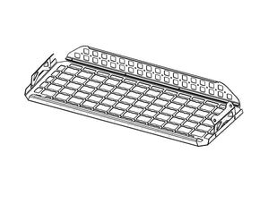 Toyota Prado 150 (2009-2021) Kaon Standalone Rear Roof Shelf (KS0640)