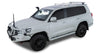 Toyota LandCruiser (2007-2021) 200 Series 5dr 4WD 07 to Heavy Duty RCH Silver 1 Bar Roof Rack (Rear) JA9489 Rhino Rack