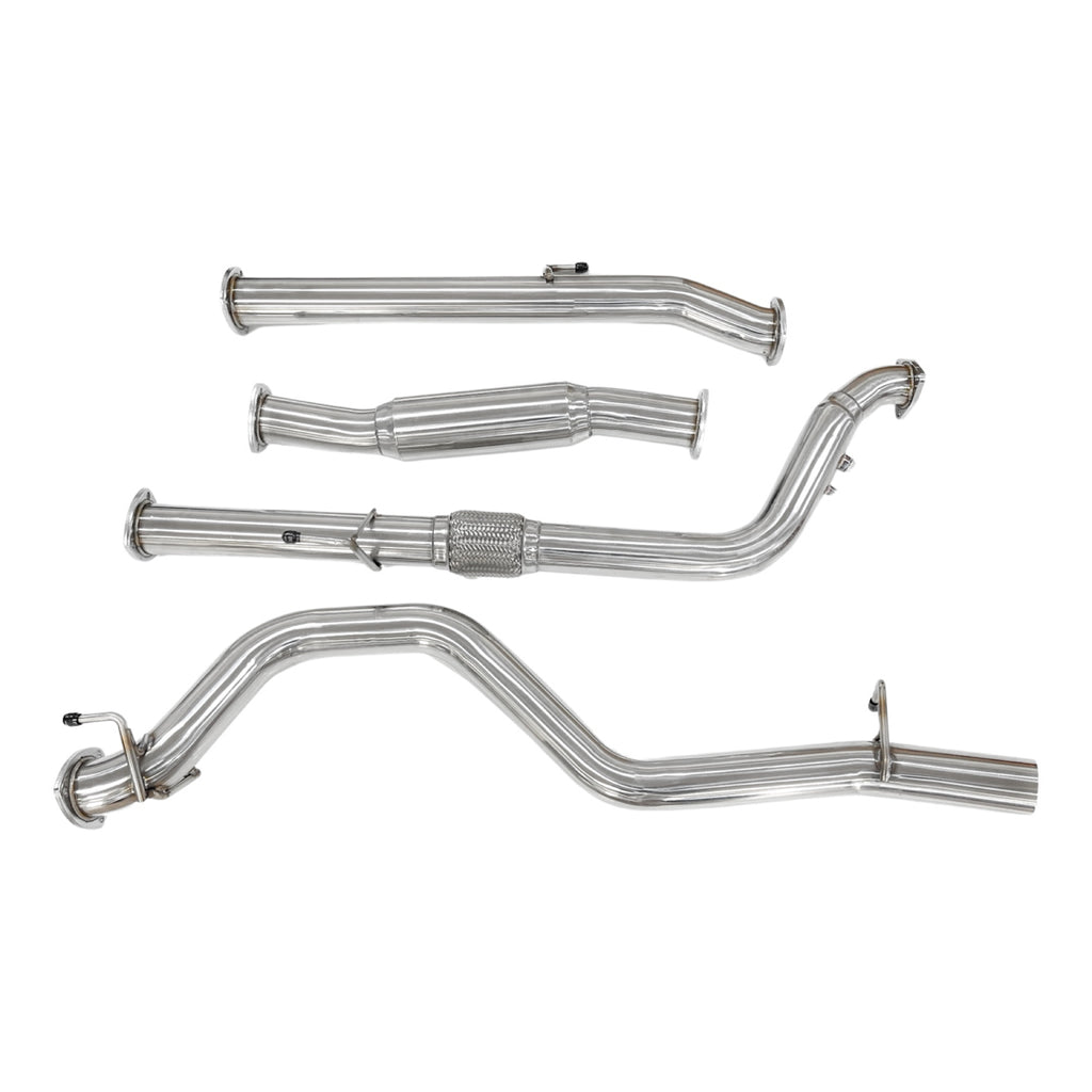 Toyota Hilux (2005-2015) D4D KUN N70 3L Turbo Diesel - 3" Turbo Back Exhaust