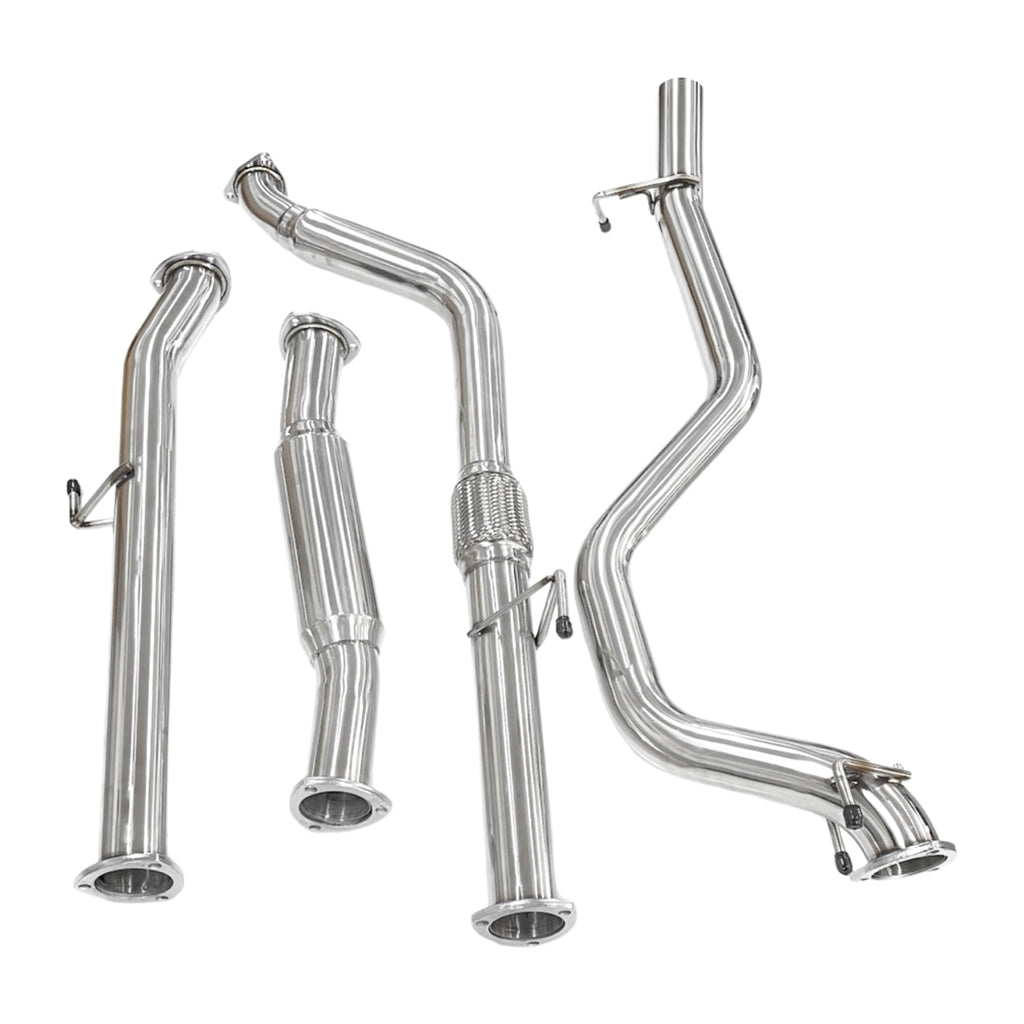 Toyota Hilux (2005-2015) D4D KUN N70 3L Turbo Diesel - 3" Turbo Back Exhaust