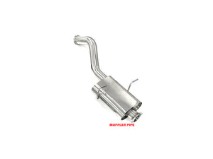 Mazda Bravo B2500 / Ford Courier (1996-2006) 2.5L 3" Stainless - PPD EXHAUST PARTS ONLY