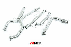 Mitsubishi Pajero (2006-2016) NS NT NW NX 3.2L TD (NON-DPF MODELS) - 3" Stainless Steel Turbo Back Exhaust