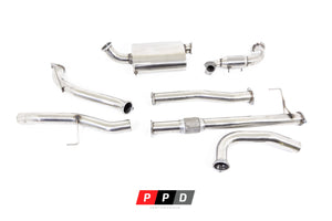 Holden Colorado 7 / Trailblazer (2012-16) 2.8L 3" Stainless Steel Turbo Back Exhaust