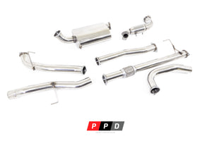 Holden Colorado 7 / Trailblazer (2012-16) 2.8L 3" Stainless Steel Turbo Back Exhaust