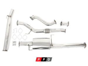 Holden Rodeo (2003-2006) RA 3.0L TDI 4JH1 Stainless Turbo Back Exhaust