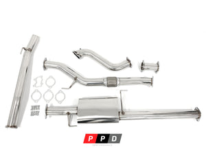 Holden Rodeo (2003-2006) RA 3.0L TDI 4JH1 Stainless Turbo Back Exhaust