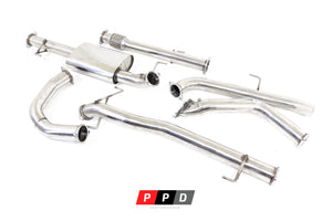 Toyota Prado (2002-2006) 120 Series 1KZ 3.0LT TD 3" Stainless Turbo Exhaust