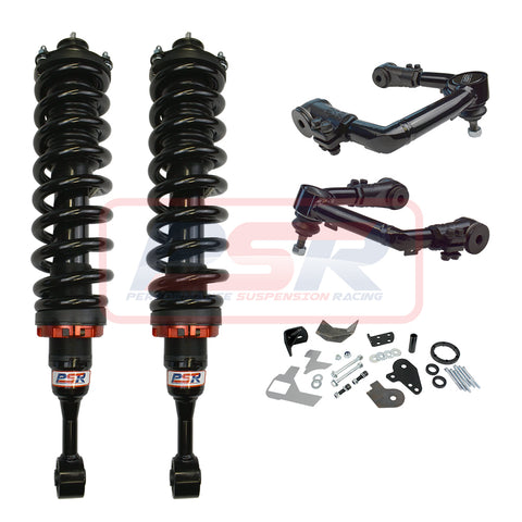 Ford Ranger (2012-2018) PX1/PX2 PSR suspension front lift kit -  2-5" Front Adjustable Struts, control arms and diff drop