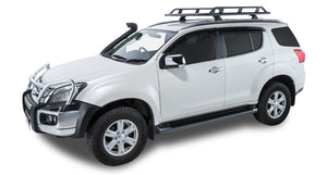 Isuzu MU-X (2013-2021) Gen1, LS-T 5dr SUV With Roof Rails 13 to Pioneer Tradie (1528mm x 1236mm) JA9767 Rhino Rack