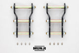 Holden Rodeo (2003-2008) Shackles - 2" Extended Greaseable (Additional 2" Lift to Vehicle) (Holden / Isuzu)- Munji