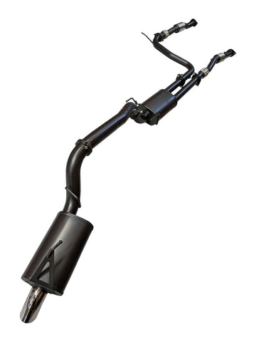 Nissan Patrol (2012-2024) Y62 Series 1-5 2012 - On 5.6L V8 Petrol Cat Back Exhaust System (Includes Secondary Cats) Outlaw 4x4