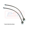 Mitsubishi Triton (2006-2015) PSR  ML / MN Rear Braided Extended Brake Hoses - DUAL HOSE