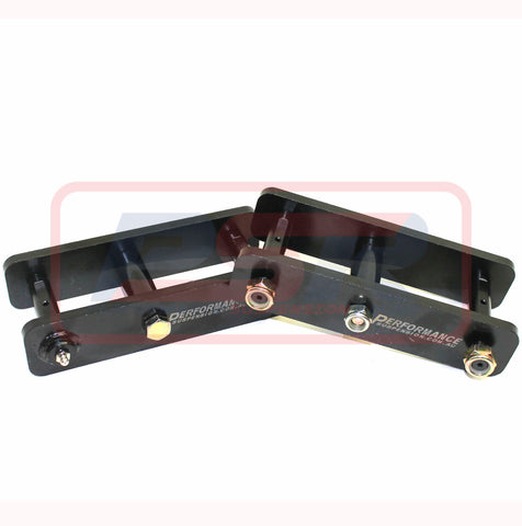 Holden Colorado (2008-2012) PSR  RA-RC/Rodeo/D-Max/Hilux Leaf Spring Extended Shackles 2" Lift