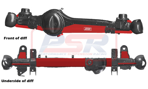 Toyota Landcruiser 70 Series (1999-2020) PSR  Front Diff Brace System (Weld on)(No center Guard)