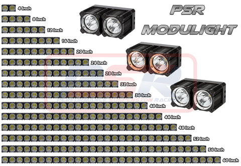PSR Modulight 4 Inch LED Lightbar PSR