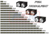 PSR Modulight 8 Inch LED Lightbar PSR