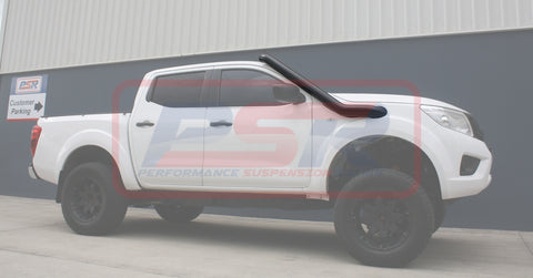 Nissan Navara (2015-2023) PSR  NP300 4" Stainless Snorkel and Airbox (Powdercoated Finish)