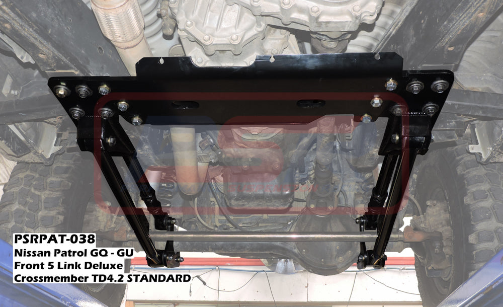 Nissan Patrol (1988-1997) PSR GQ-GU Front 5 link Deluxe Cross Member T ...