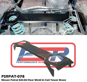 Nissan Patrol (1988-1997) PSR  GQ-GU Rear Weld in coil tower brace