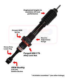 Mazda BT-50 (2016-2020) PSR  / Ford Ranger PX PSR TTG Front 2-5" Adjustable Shock Absorber