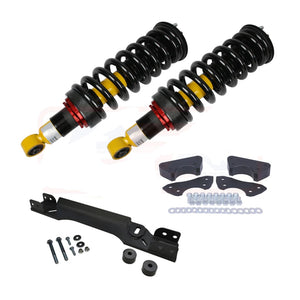 Isuzu D-Max (2021+) PSR Bilstein Front suspension lift kit (2"-4" adjustable) - Assembled Coilovers