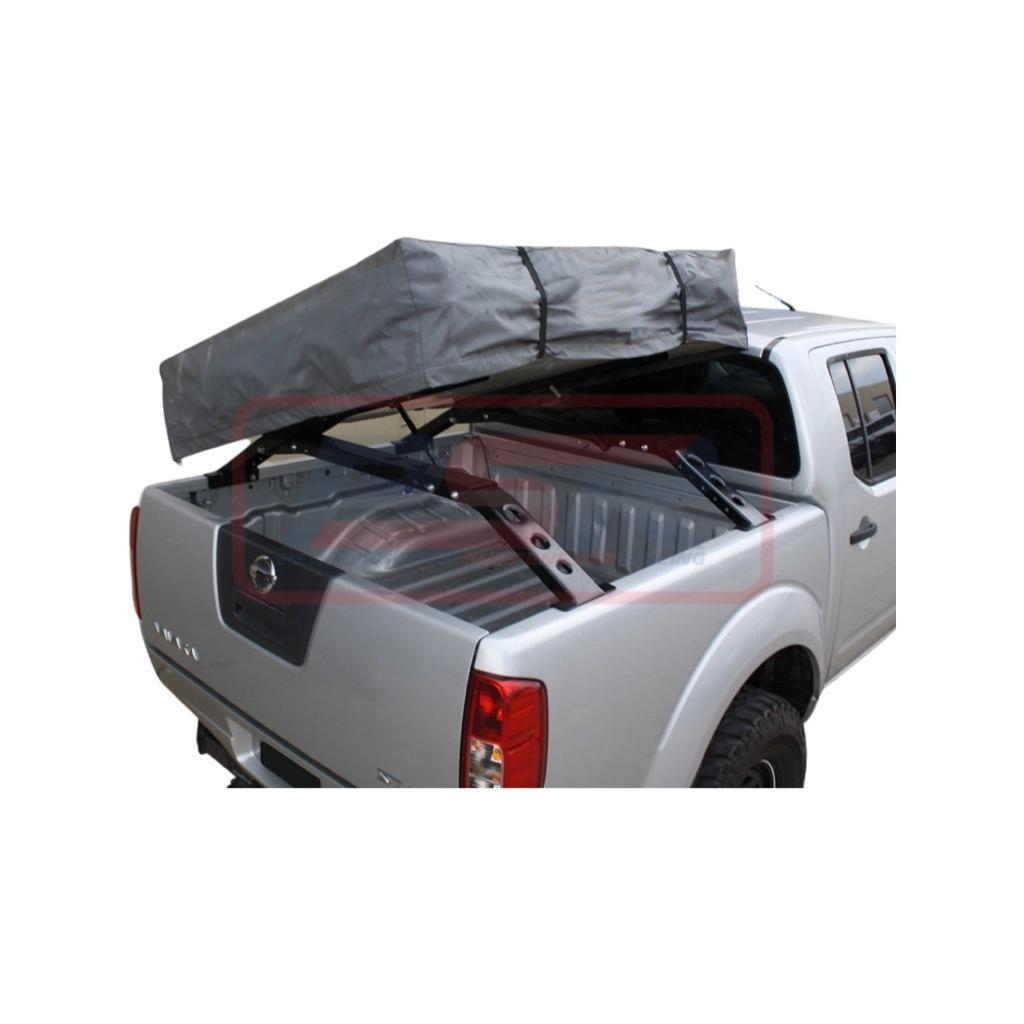 isuzu d'max roof top tent Isuzu D-Max (2012-2022) PSR Tilt Up Baja Style Roof Top Tent Mount