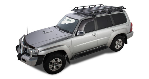 Nissan Patrol (1997-2016) GU, Y61 4dr 4WD LWB Pioneer Tradie (2128mm x 1426mm) JA5717 Rhino Rack
