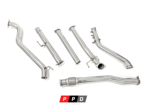 Toyota Hilux (2015+) N80 GUN 2.8L & 2.4L TD 3" Stainless Turbo-back Exhaust