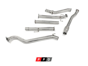 Toyota Hilux (2015+) N80 GUN 2.8L & 2.4L TD 3" Stainless Turbo-back Exhaust