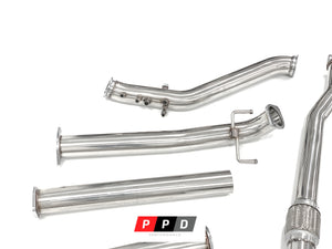 Toyota Hilux (2015+) N80 GUN 2.8L & 2.4L TD 3" Stainless Turbo-back Exhaust