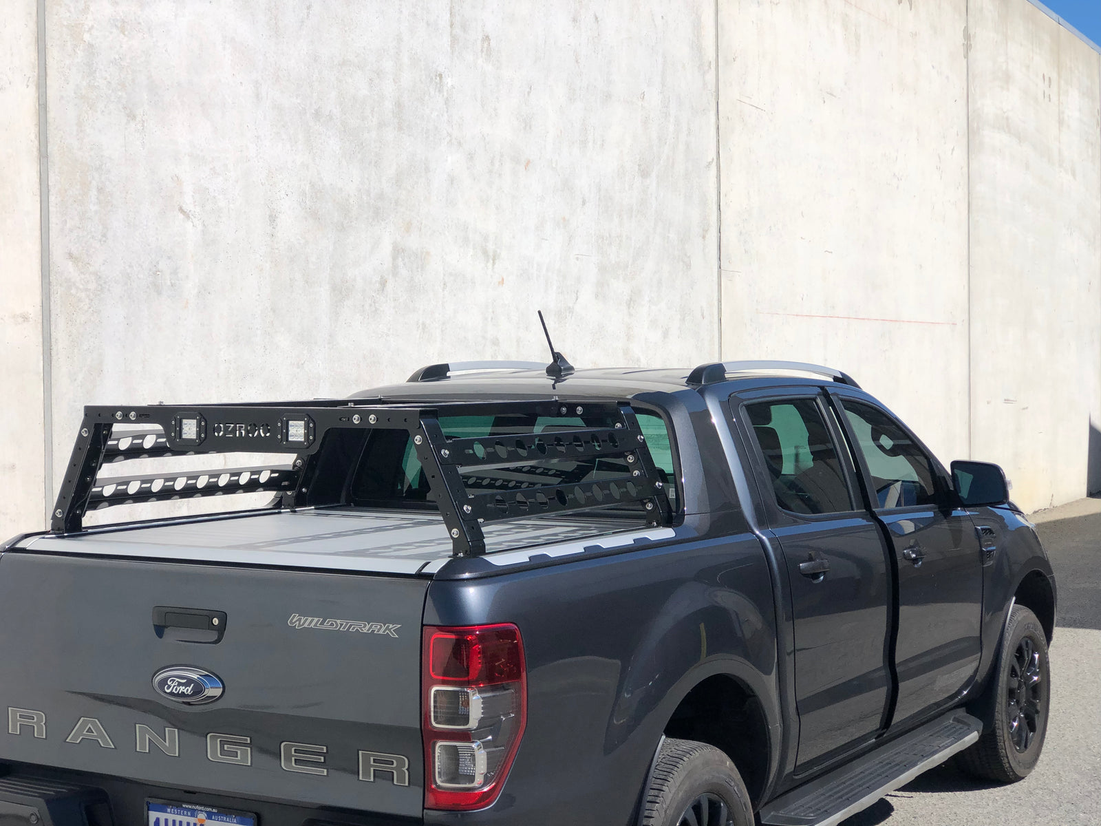 Ford Ranger Tub Rack Rails Ford Ranger (2015-2021) Wildtrak OzRoo Tub Rack – PPD Performance