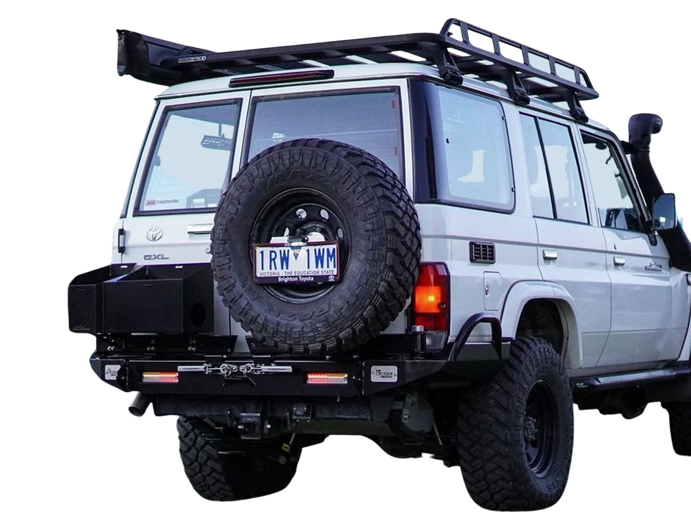 Toyota Landcruiser 76 Series (1999-2022) The Cruiser Company Rear Bar