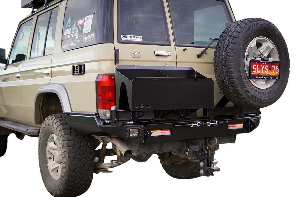 Toyota Landcruiser 76 Series (1999-2022) The Cruiser Company Rear Bar