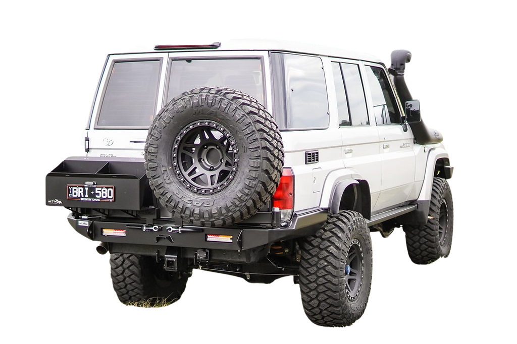 Toyota Landcruiser 76 Series (1999-2022) The Cruiser Company Rear Bar