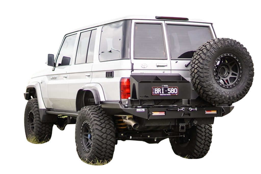 Toyota Landcruiser 76 Series (1999-2022) The Cruiser Company Rear Bar