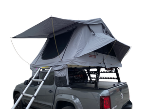 Rooftop Tent & Tubrack Package - 2 Person Soft Shell Tent (Short Style Panorama)