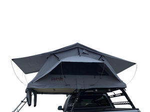 Rooftop Tent & Tubrack Package - 2 Person Soft Shell Tent (Short Style Panorama)